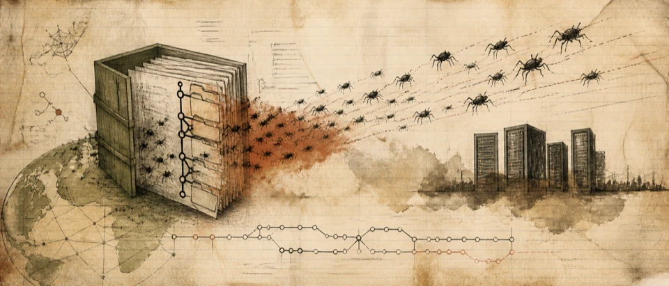 Worn journal thumbnail for the Creepy Crawlies story