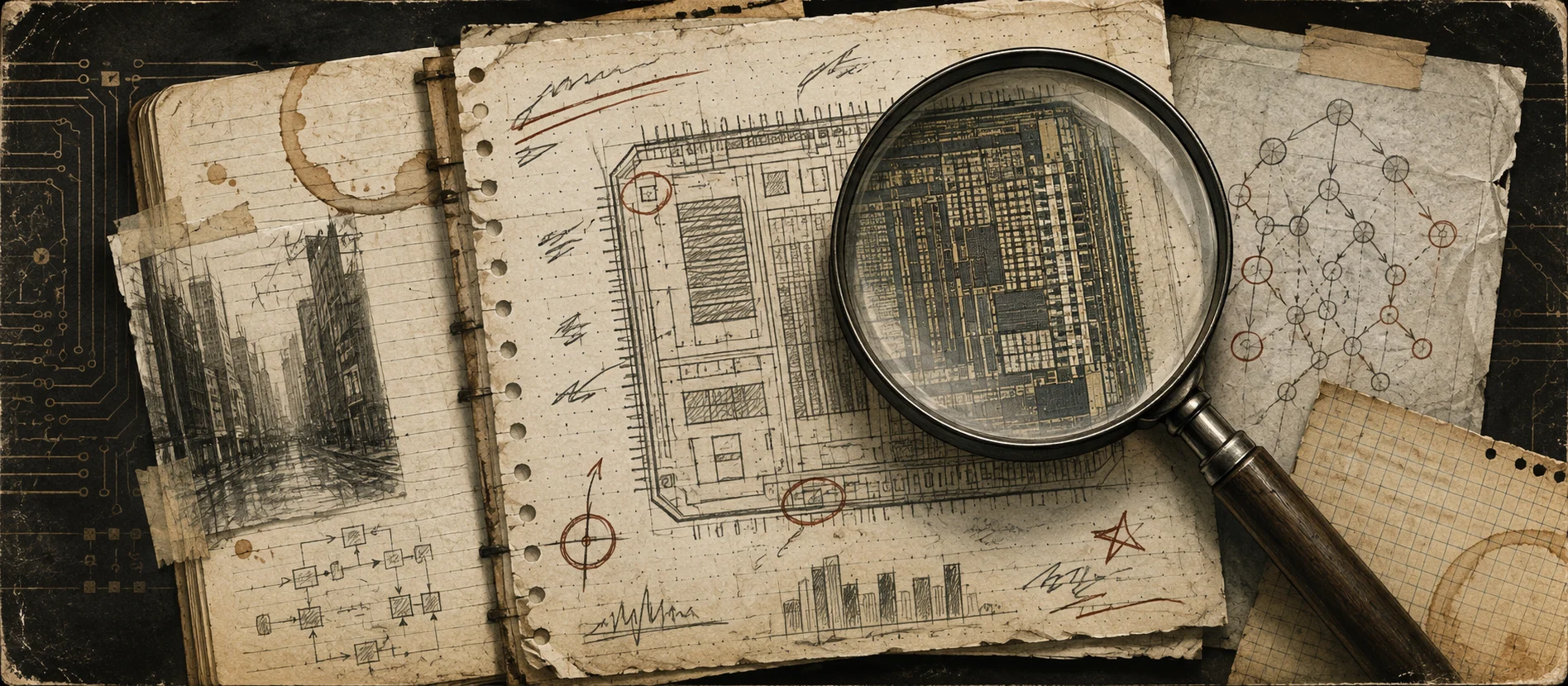 Worn journal thumbnail for the Jane Street reverse engineering story
